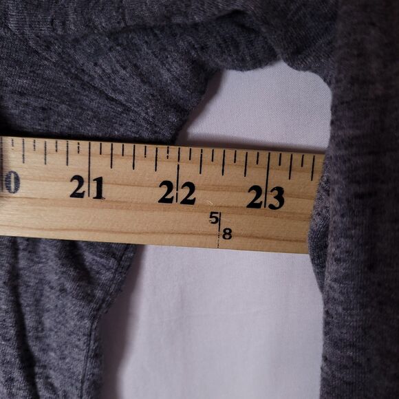 Free Fly Henley Shirt Mens Medium Gray Fishing Bamboo - Picture 7 of 11